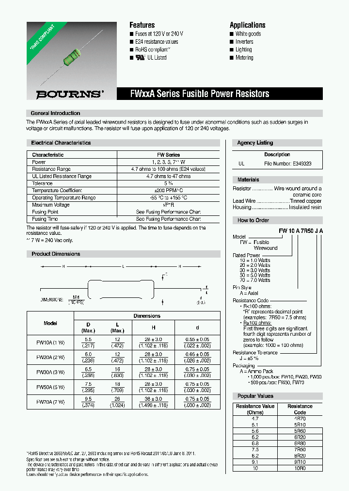 FW50A10R0JA_7463734.PDF Datasheet