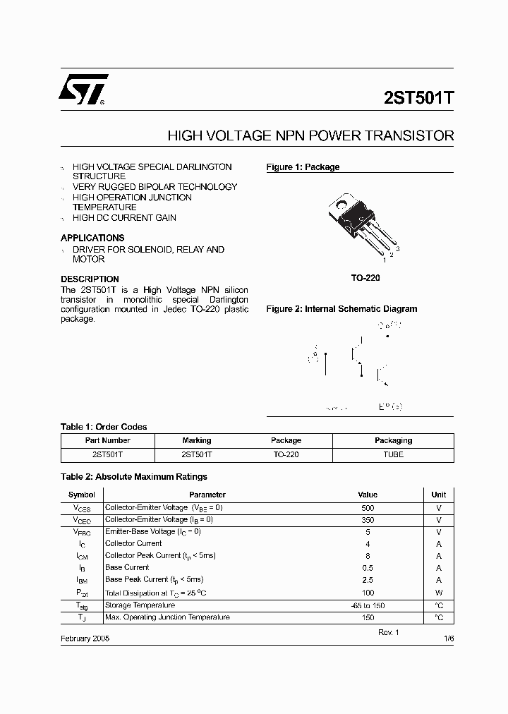 2ST501T_7463768.PDF Datasheet