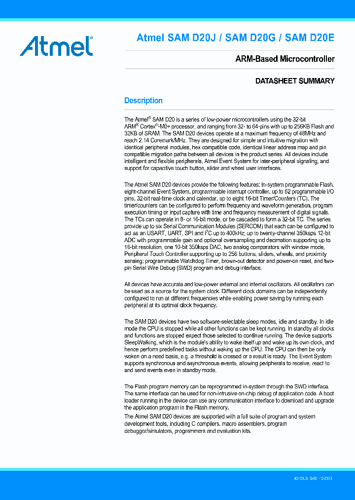 ATSAMD20J15A-AU_7464831.PDF Datasheet