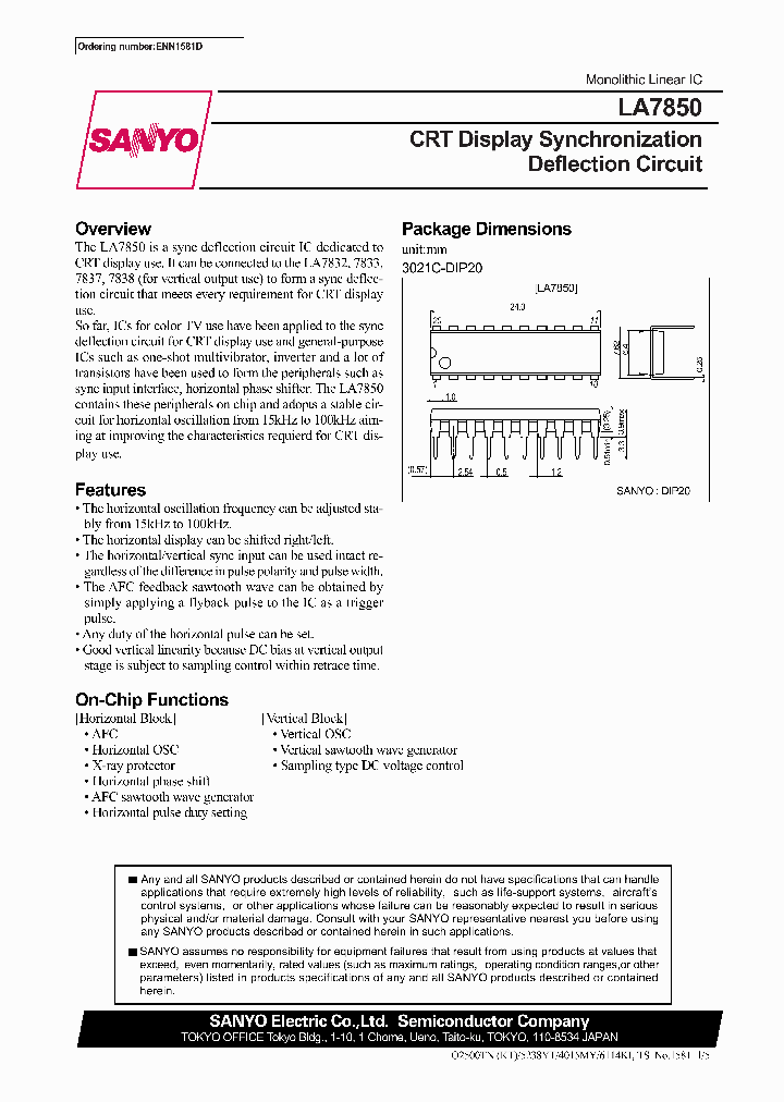 LA7850_7465029.PDF Datasheet