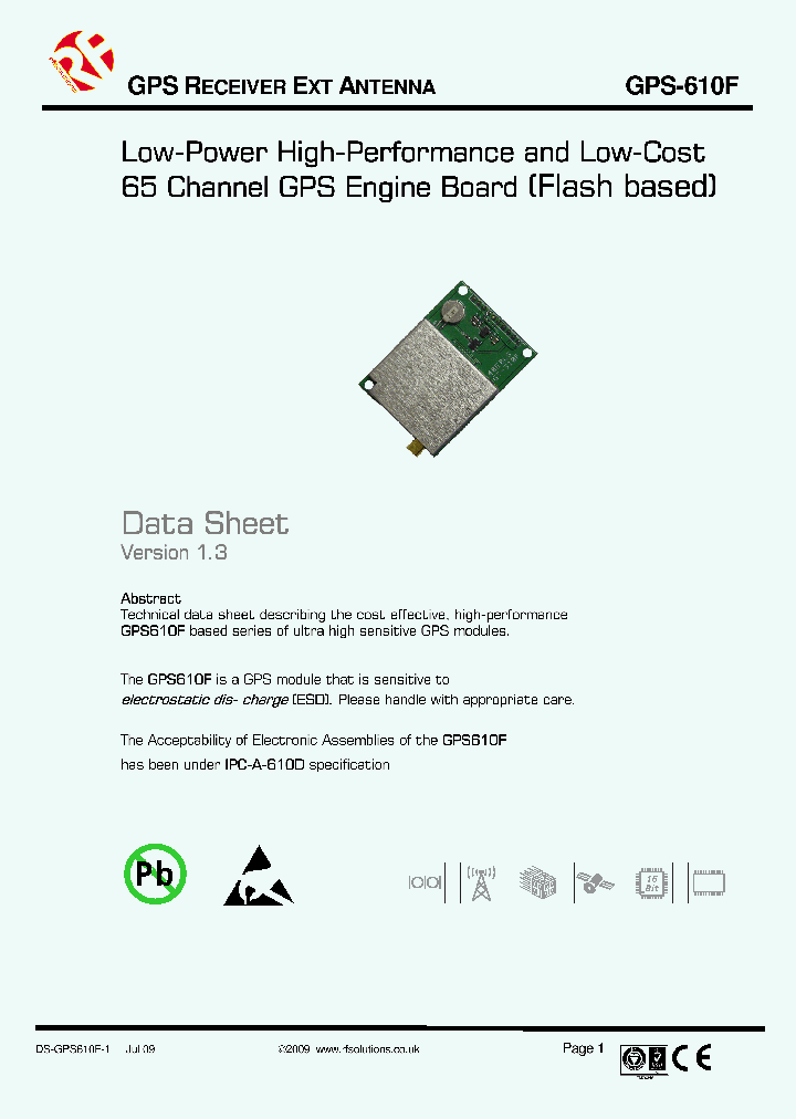 GPS-610F_7466259.PDF Datasheet