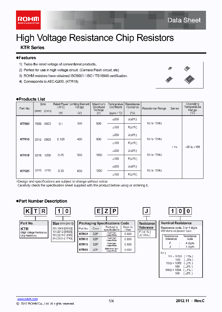 KTR18EZPJ271_7466735.PDF Datasheet