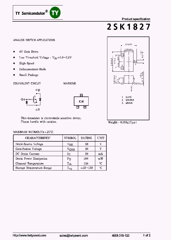2SK1827_7467513.PDF Datasheet