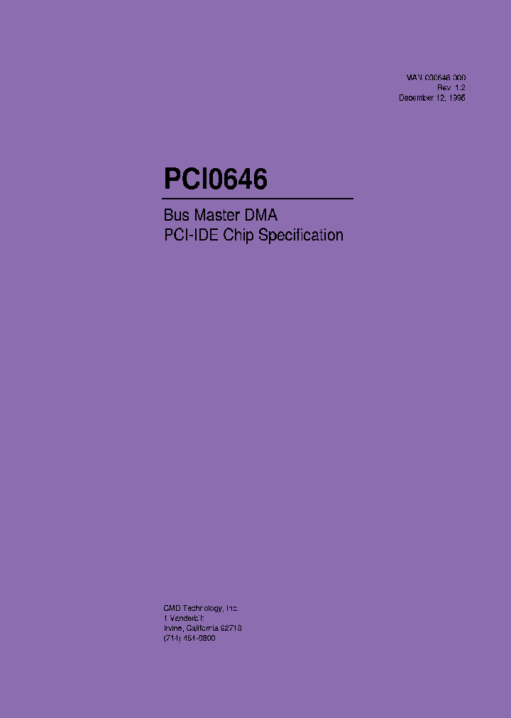 PCI0646_7468840.PDF Datasheet