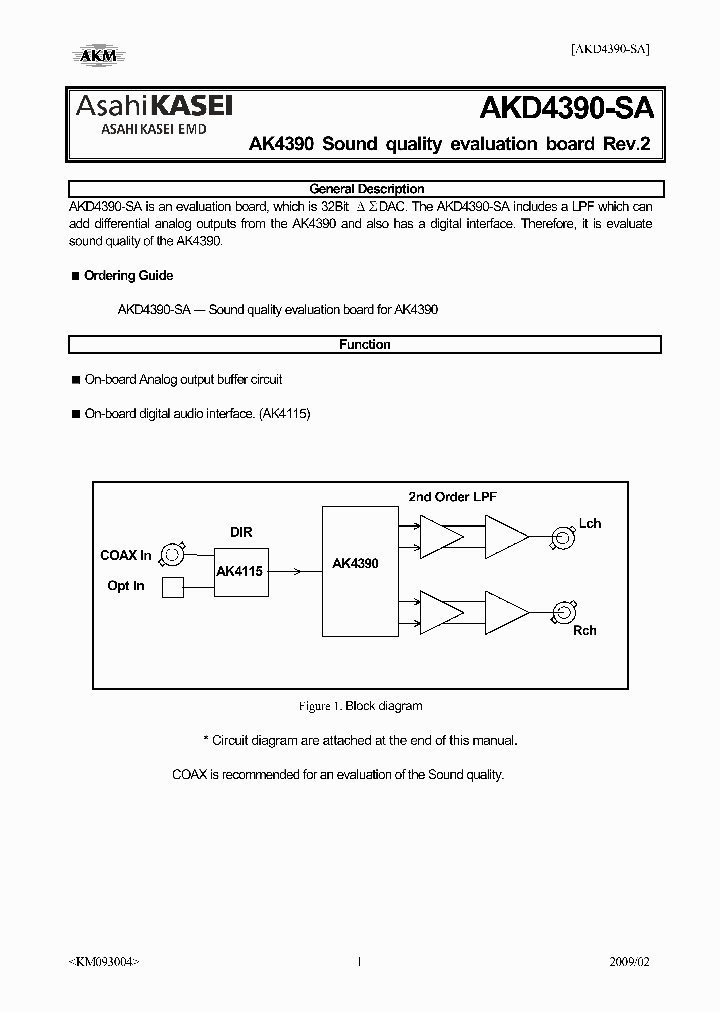 AKD4390-SA_7471721.PDF Datasheet