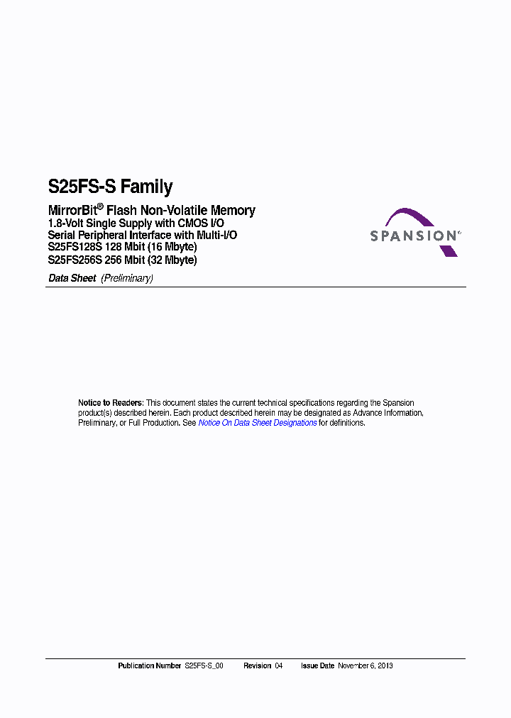 S25FS128SDSNHI103_7473221.PDF Datasheet