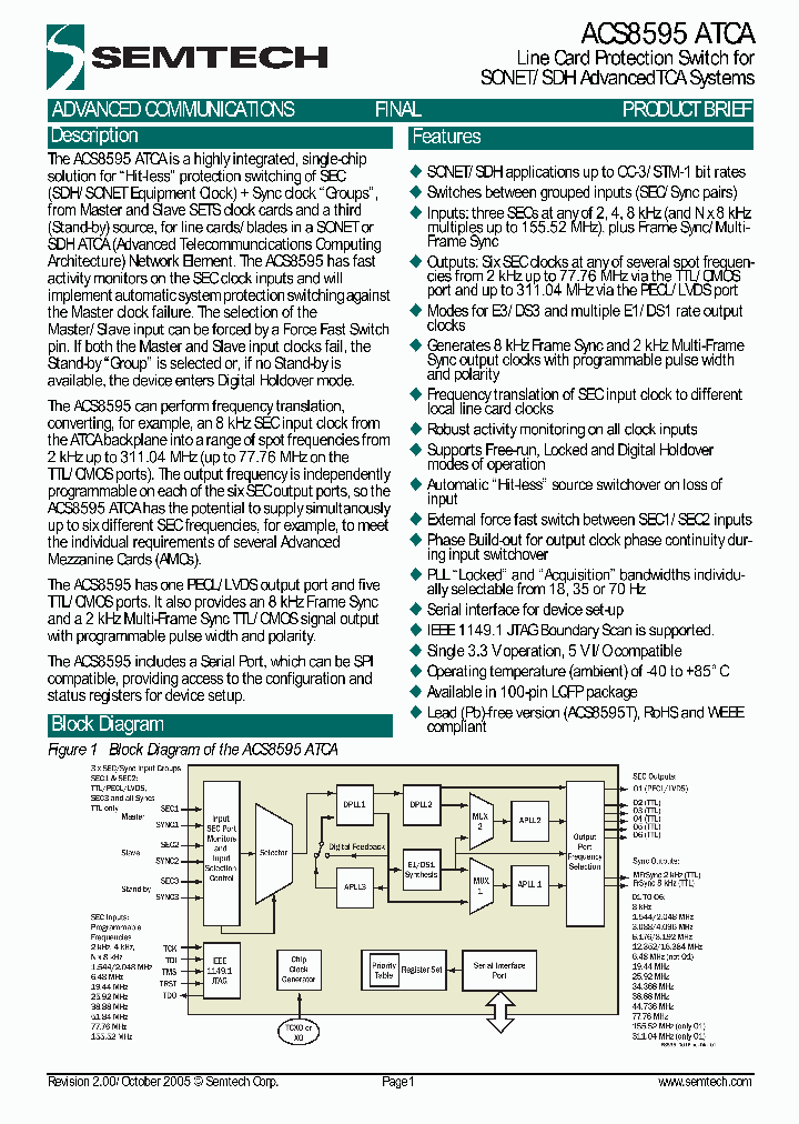ACS8595EVB_7474566.PDF Datasheet