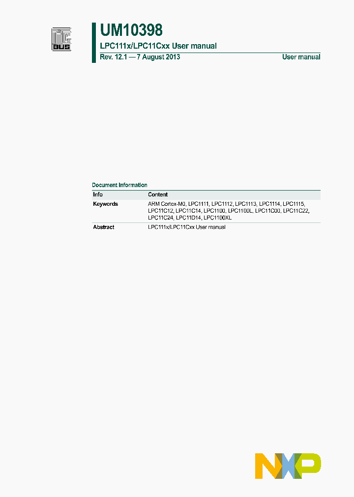 LPC1111_7476734.PDF Datasheet