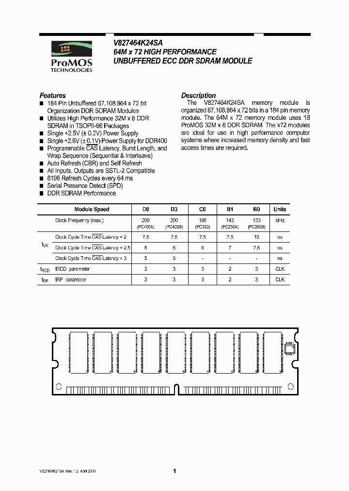 PROMOSTECHNOLOGIESINC-V827464K24SATLB1_7475727.PDF Datasheet