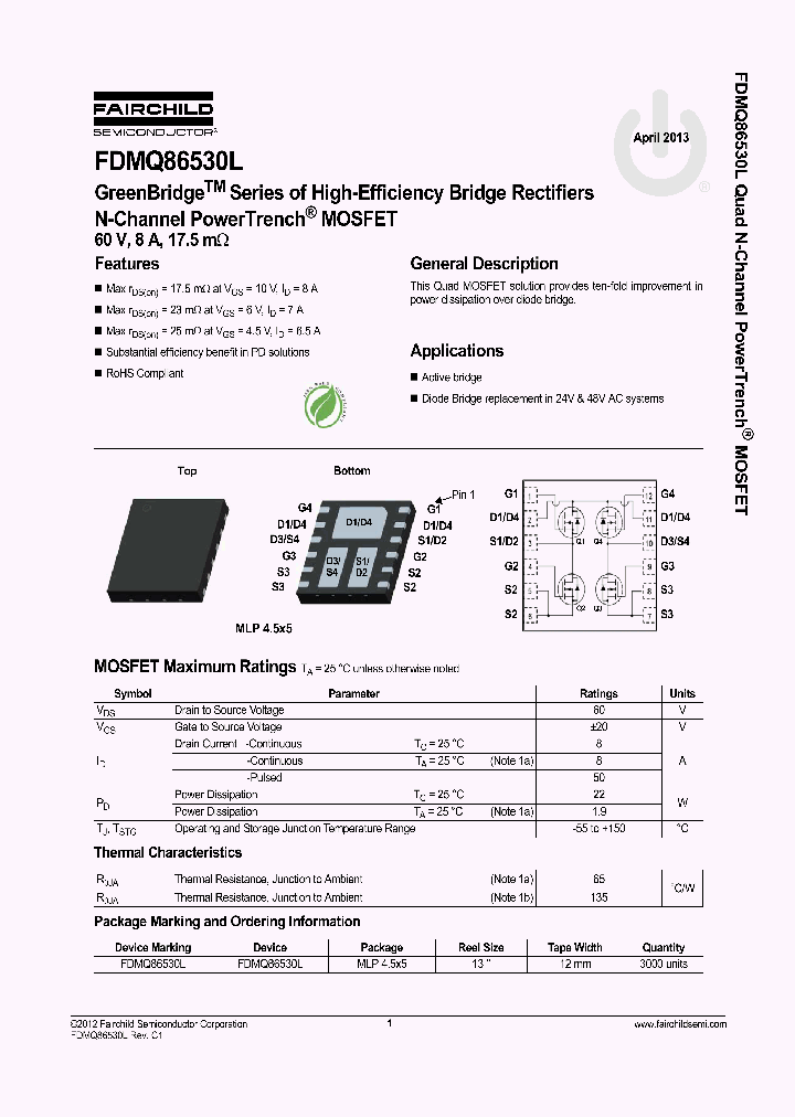 FDMQ86530L13_7480170.PDF Datasheet