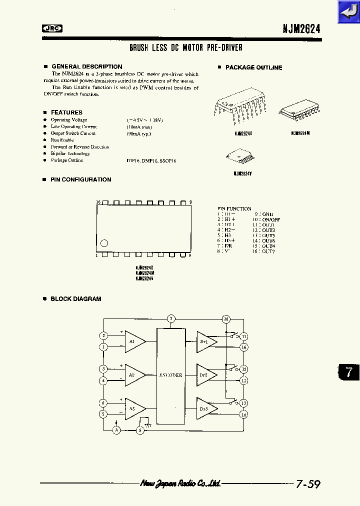 NJM2624M-TE1_7480596.PDF Datasheet