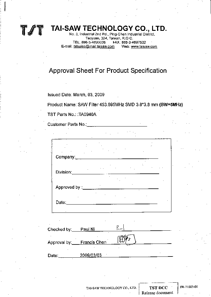 TA0940A_7483296.PDF Datasheet