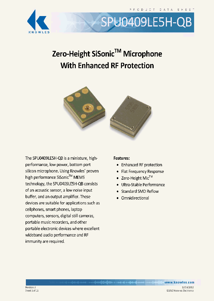 SPU0409LE5H-QB_7484335.PDF Datasheet
