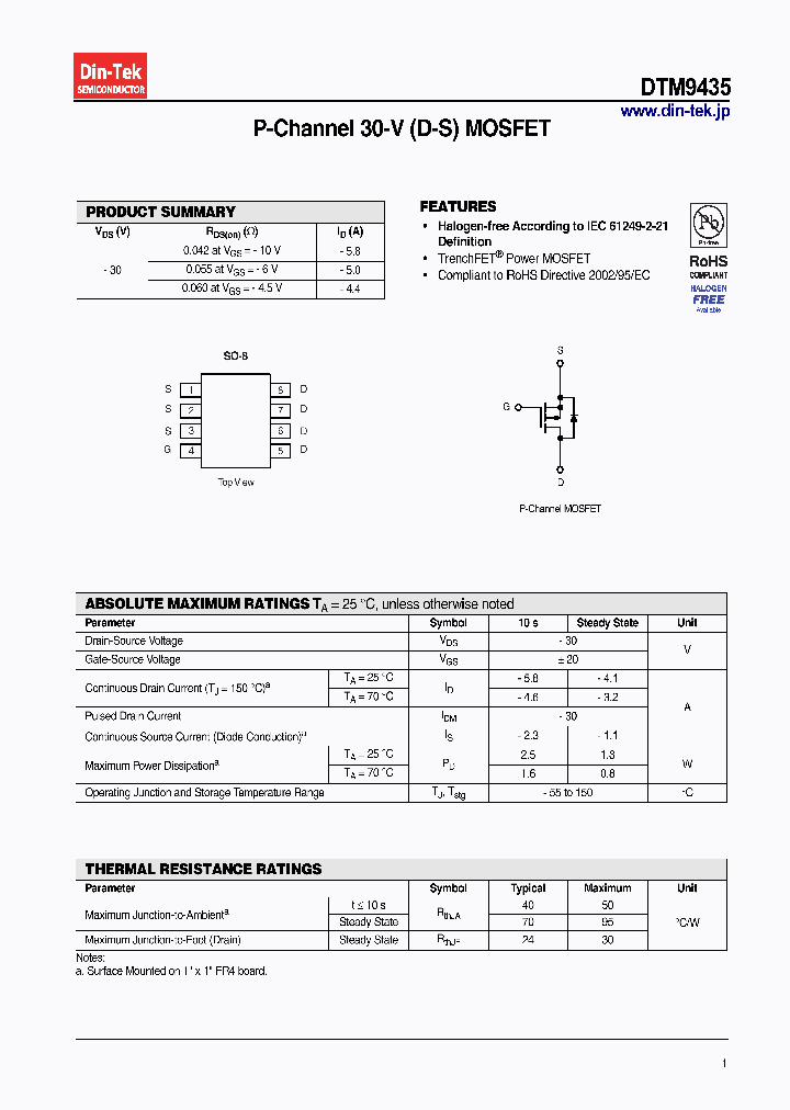 DTM9435_7485997.PDF Datasheet