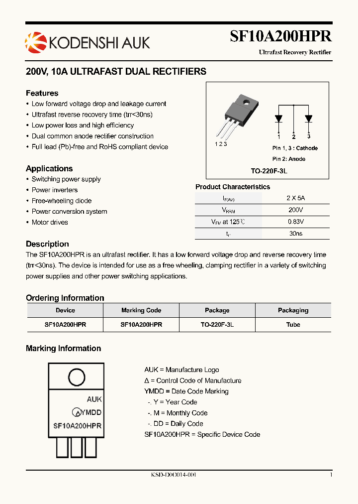 SF10A200HPR_7487626.PDF Datasheet