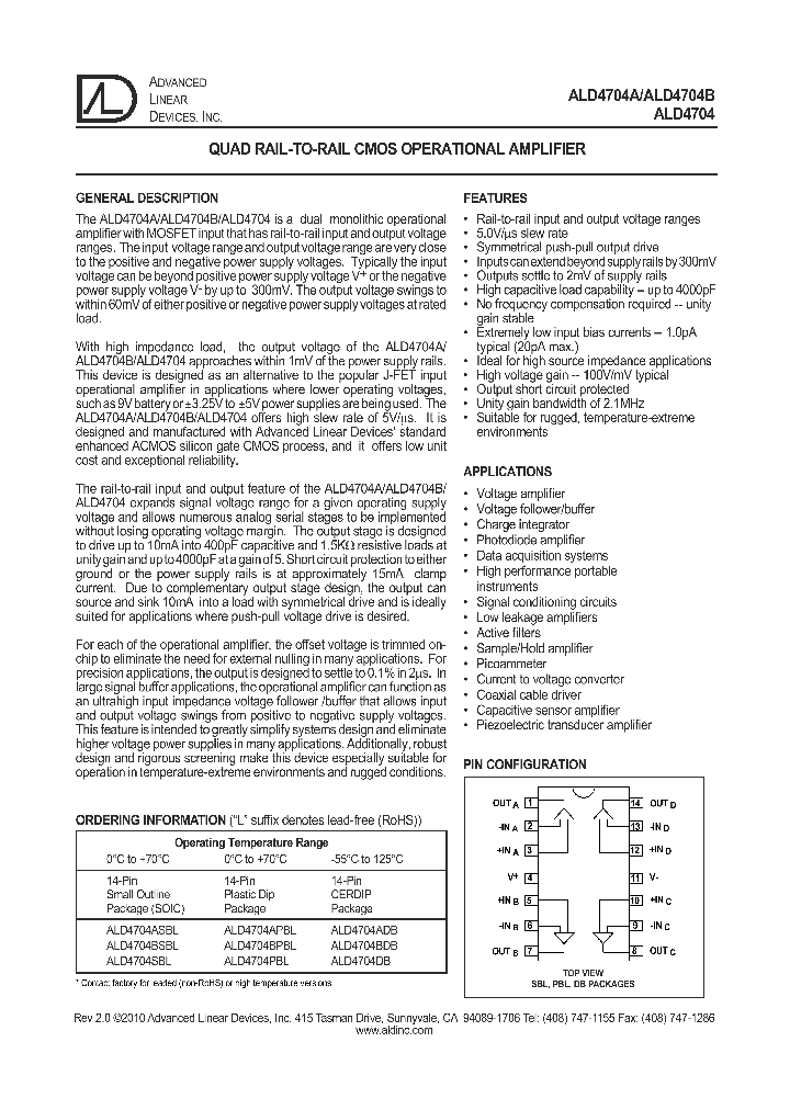 ALD4704ADB_7488405.PDF Datasheet