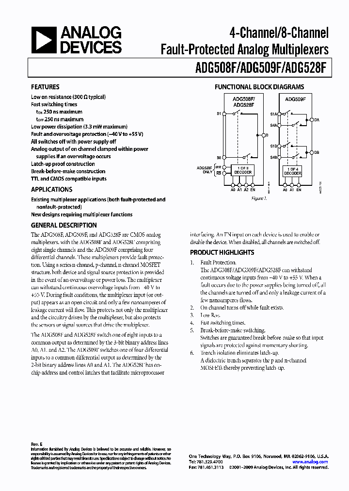 ADG508FBRW-REEL_7489955.PDF Datasheet
