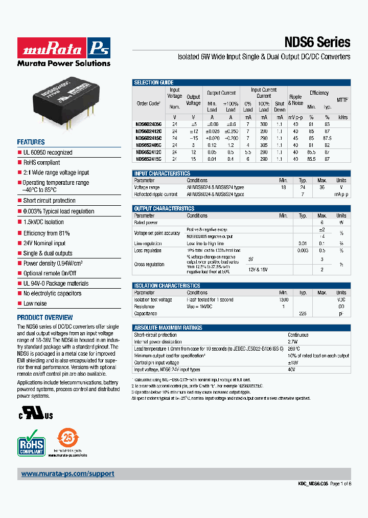 NDS6D2412C_7491372.PDF Datasheet