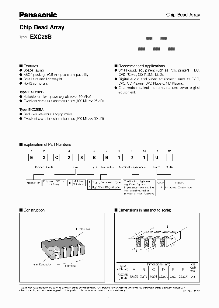 EXC-28BB221U_7491613.PDF Datasheet