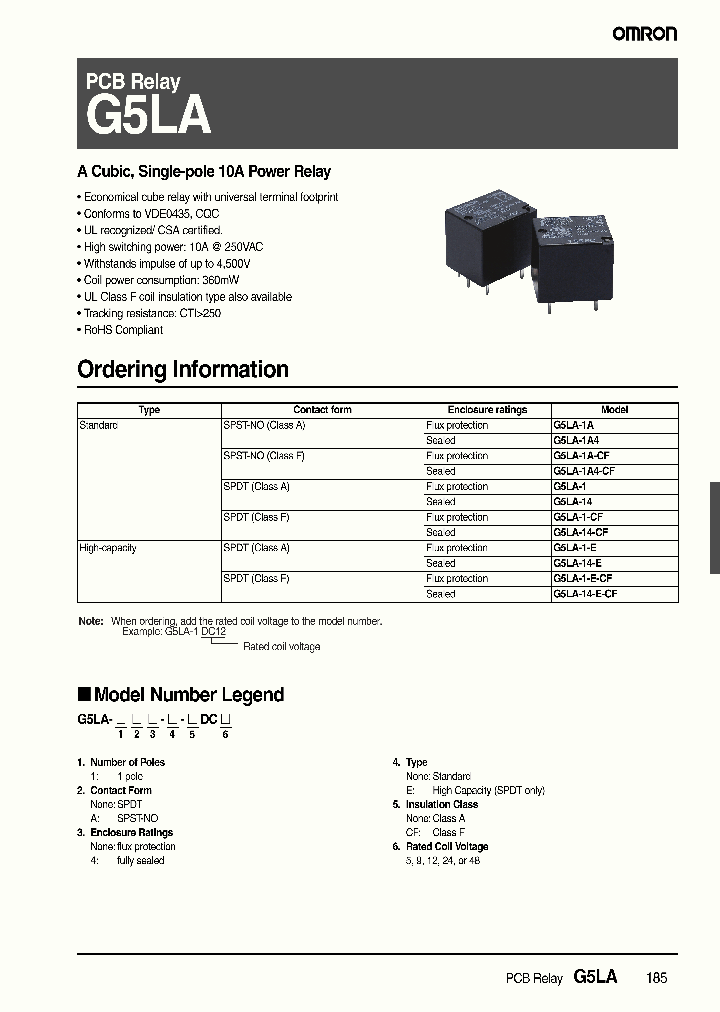 G5LA-1-DC5_7493482.PDF Datasheet