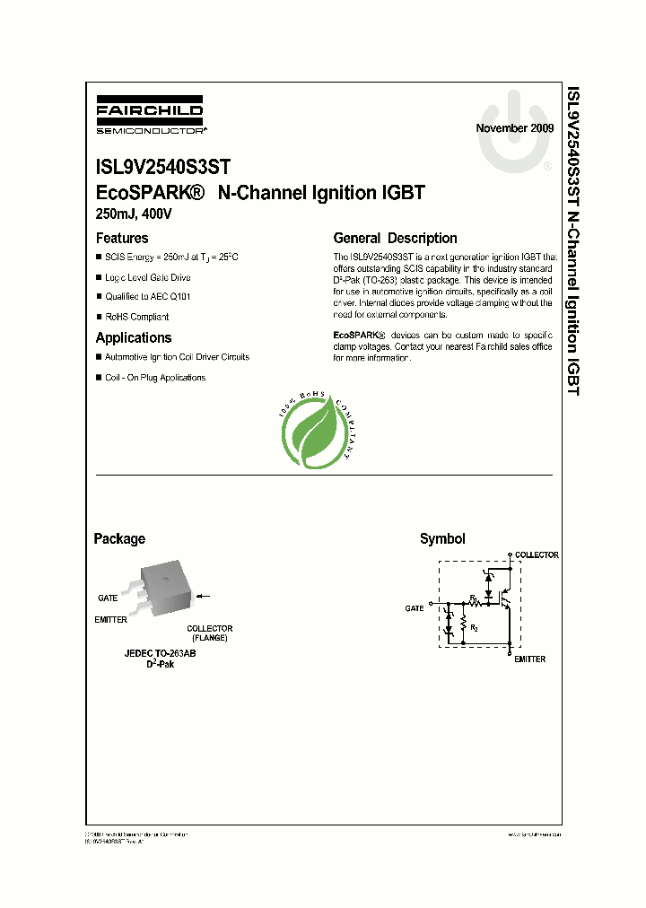 ISL9V2540S3ST09_7493656.PDF Datasheet