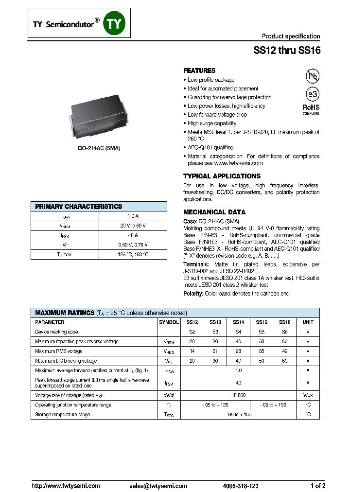 SS12-E3_7495834.PDF Datasheet