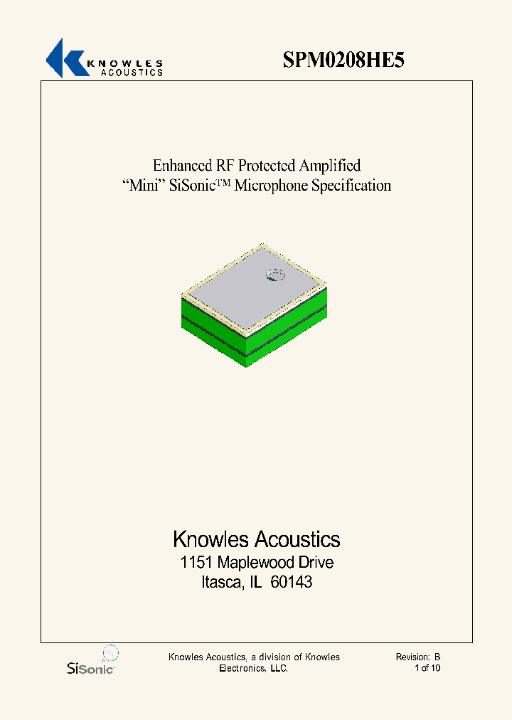 SPM0208HE5_7497952.PDF Datasheet