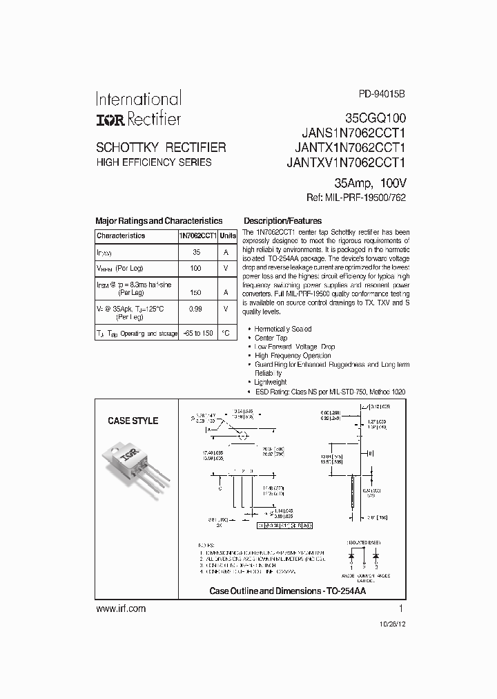 35CGQ100SCS_7498000.PDF Datasheet