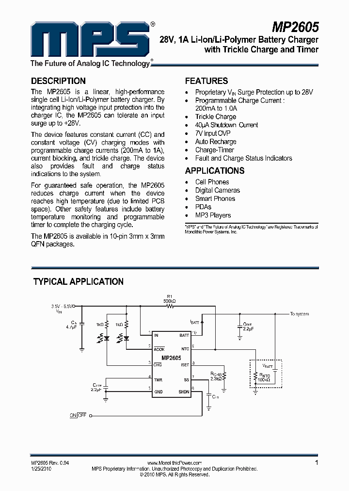 MP2605_7497804.PDF Datasheet