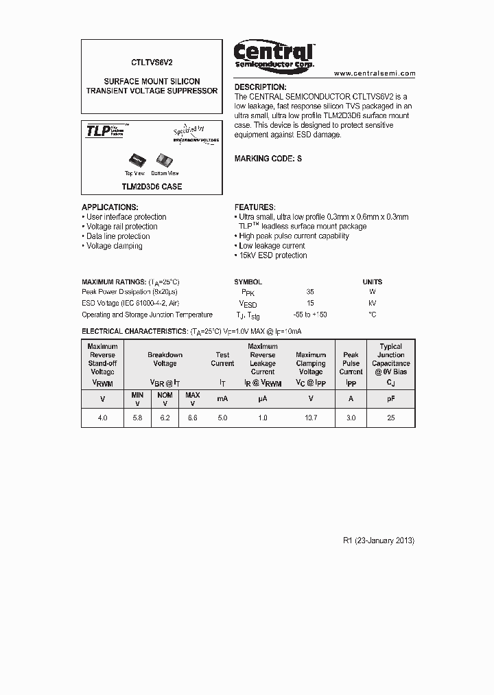CTLTVS6V2_7498160.PDF Datasheet