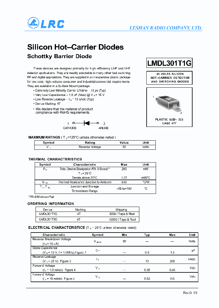 LMDL301T3G_7496989.PDF Datasheet
