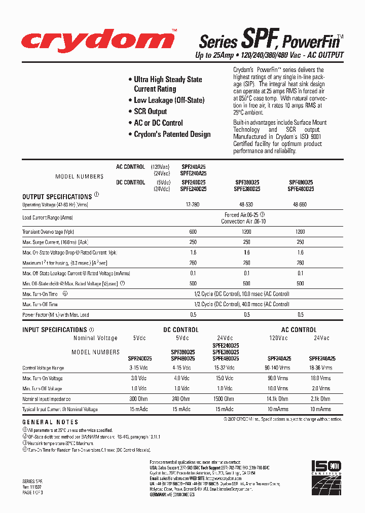 CRYDOMCORP-SPF380D25R_7496230.PDF Datasheet