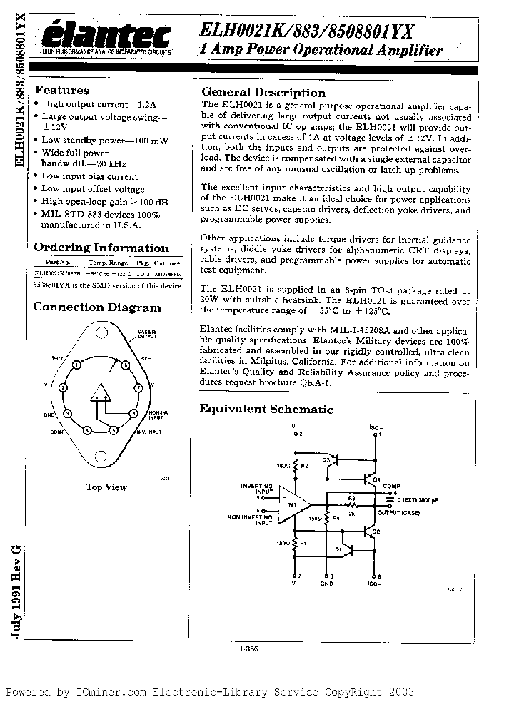 ELH0021CK_7496427.PDF Datasheet