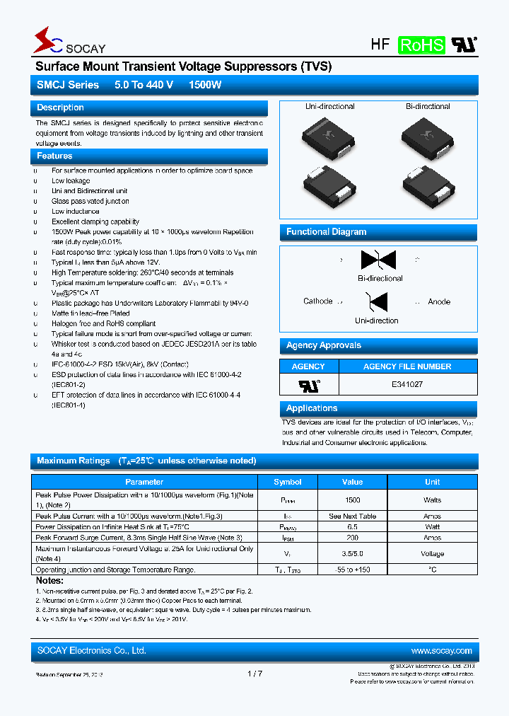SMCJ15_7504038.PDF Datasheet