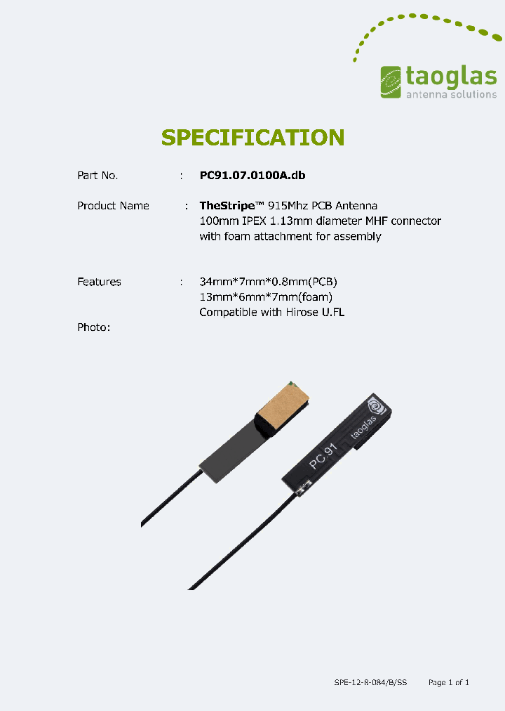 PC91070100A_7505468.PDF Datasheet