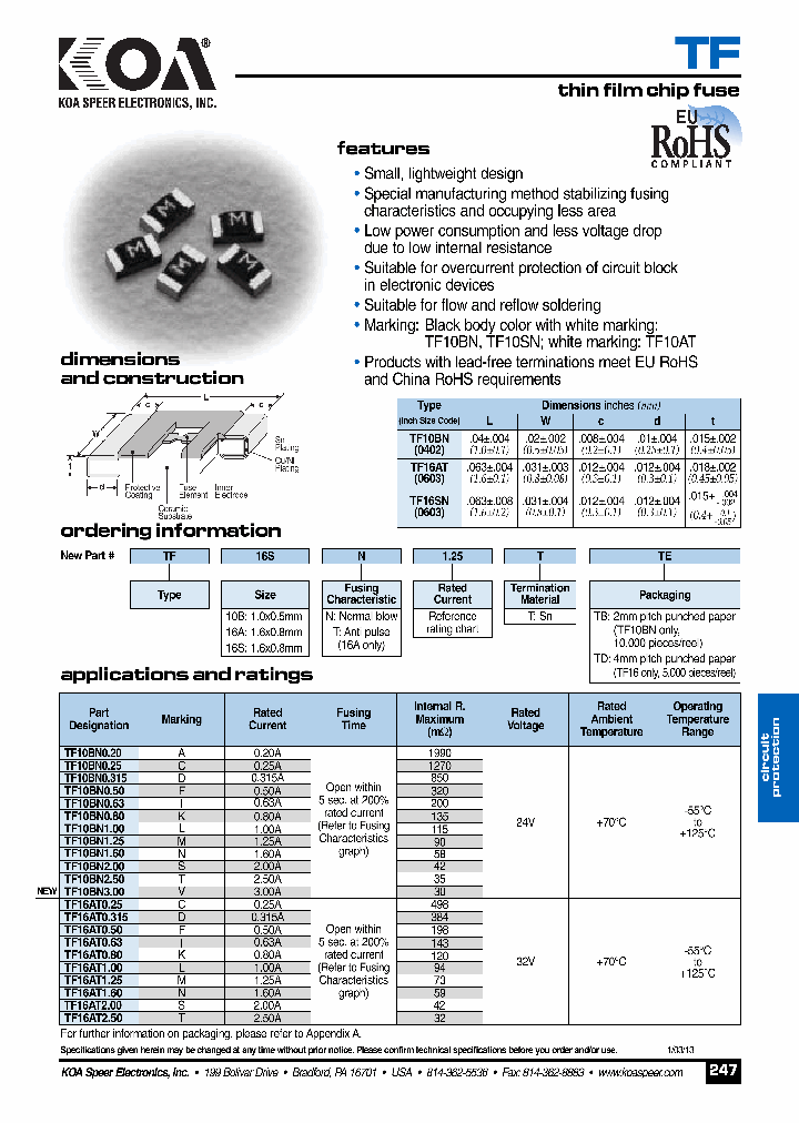 TF16SN125TTE_7507578.PDF Datasheet