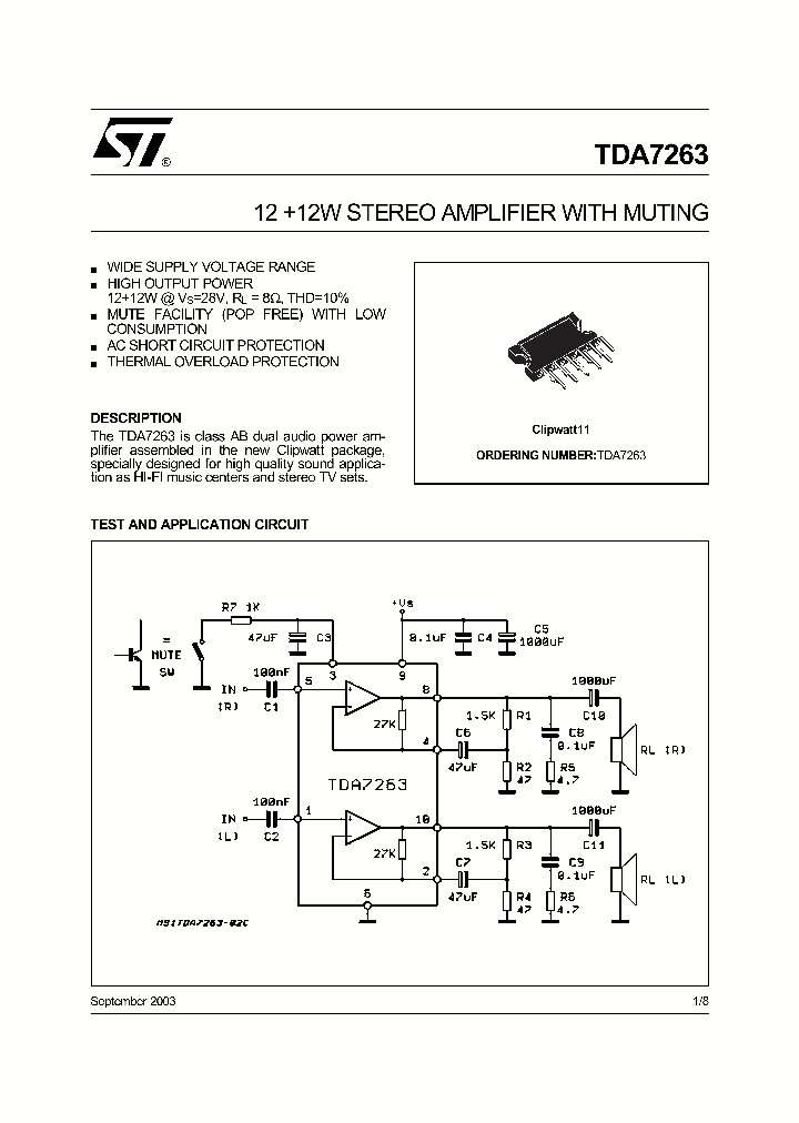 TDA7263_7507669.PDF Datasheet