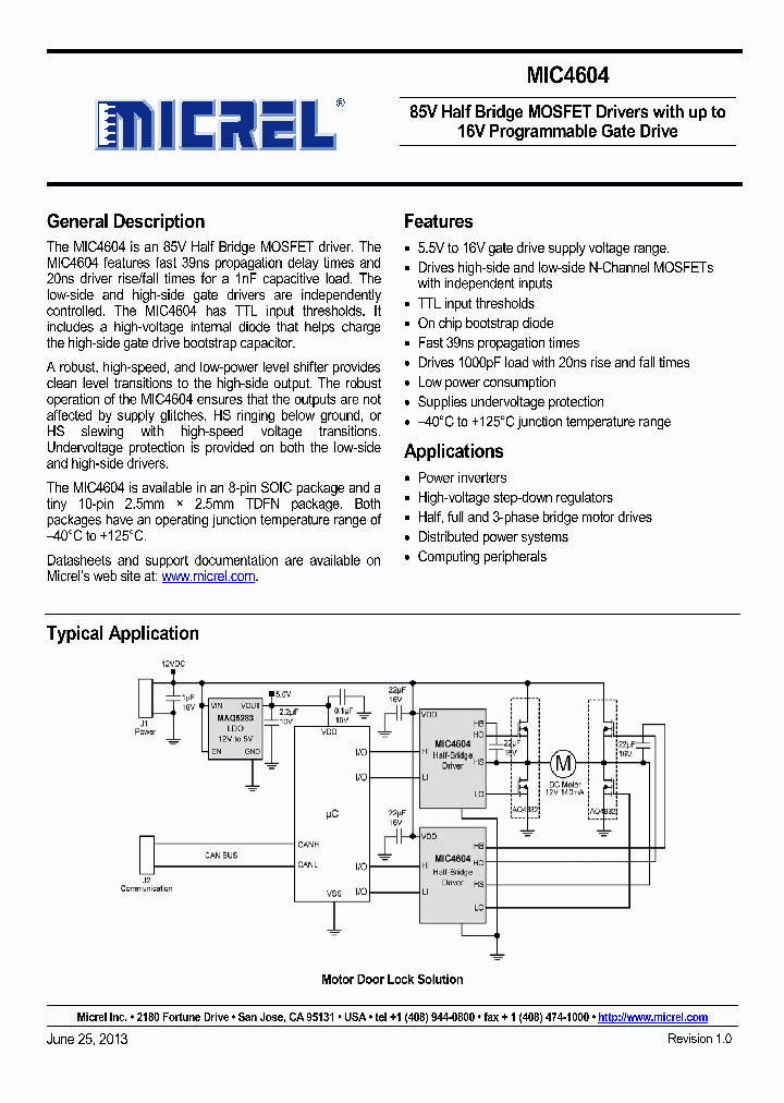 MIC4604YM_7507810.PDF Datasheet
