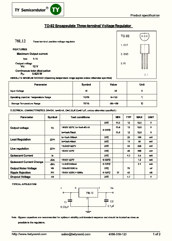 78L12_7507899.PDF Datasheet