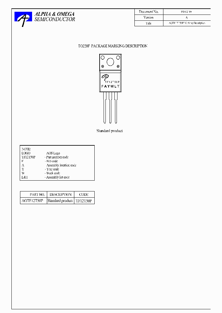 AOTF12T50P_7508933.PDF Datasheet