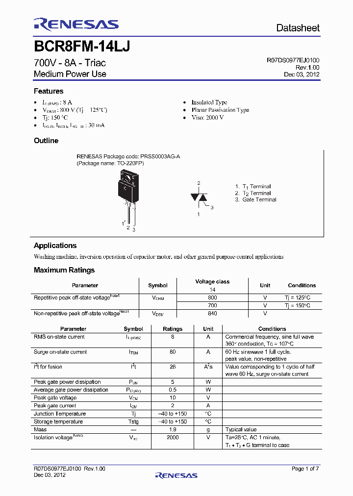 BCR8FM-14LJ_7508950.PDF Datasheet