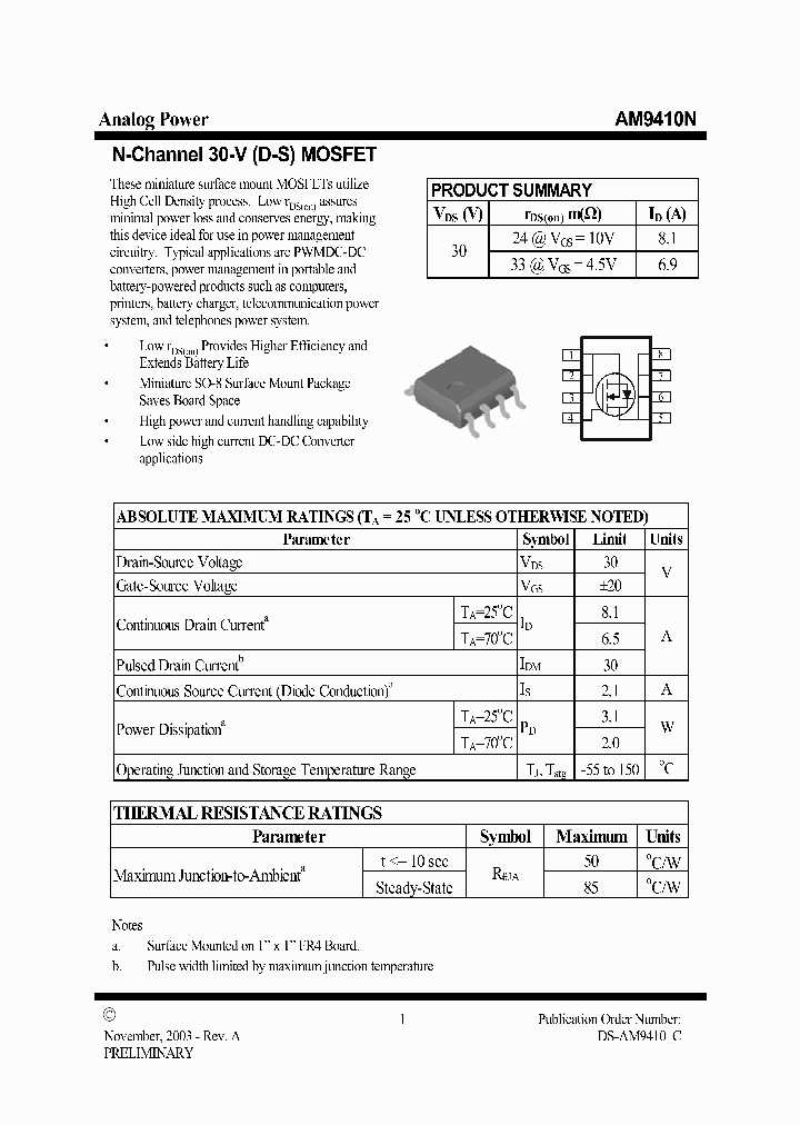 AM9410N_7509580.PDF Datasheet