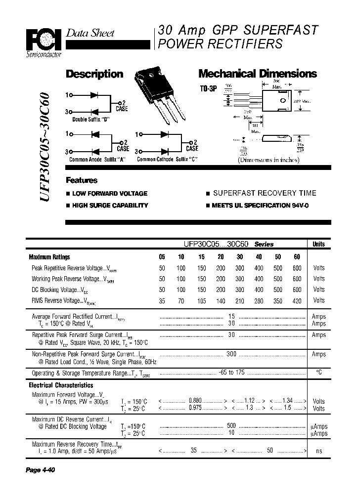 UFP30C50_7509582.PDF Datasheet