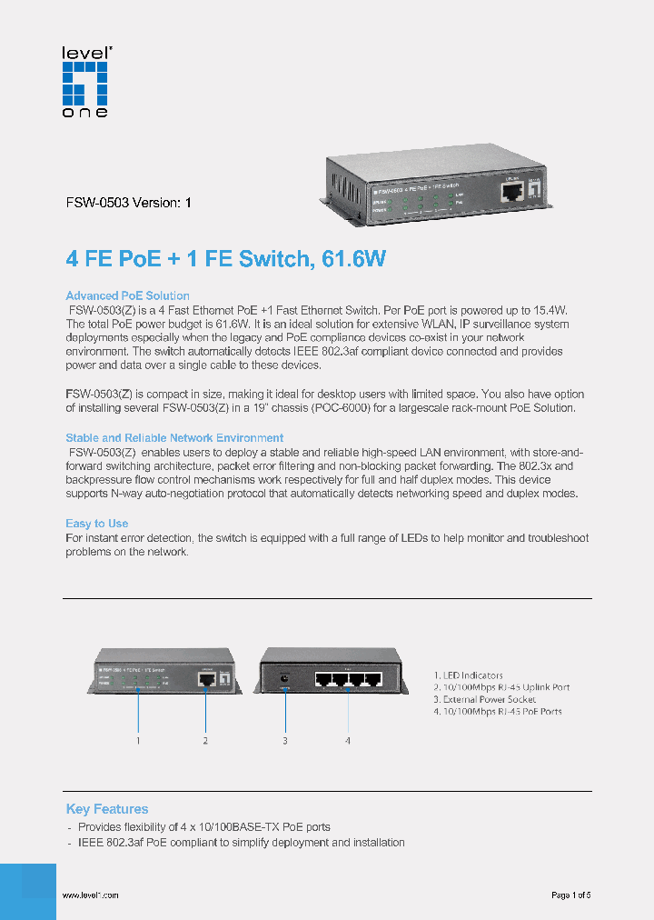 FSW-0503_7512190.PDF Datasheet