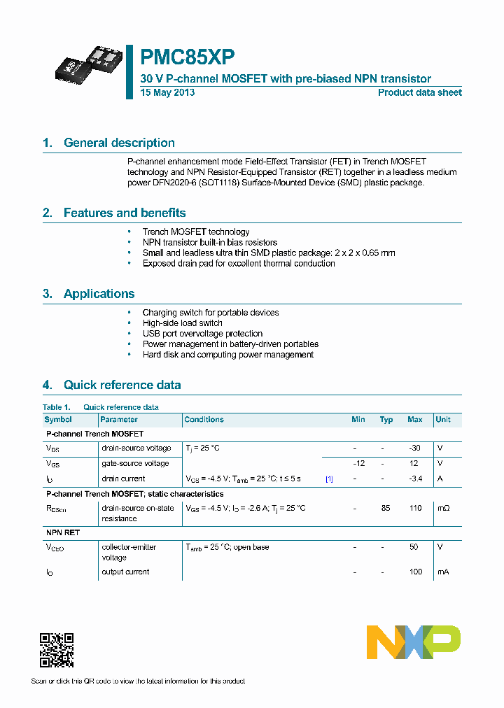 PMC85XP_7513374.PDF Datasheet