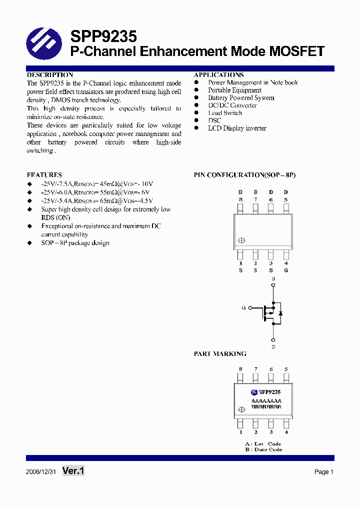SPP9235S8RG_7514113.PDF Datasheet