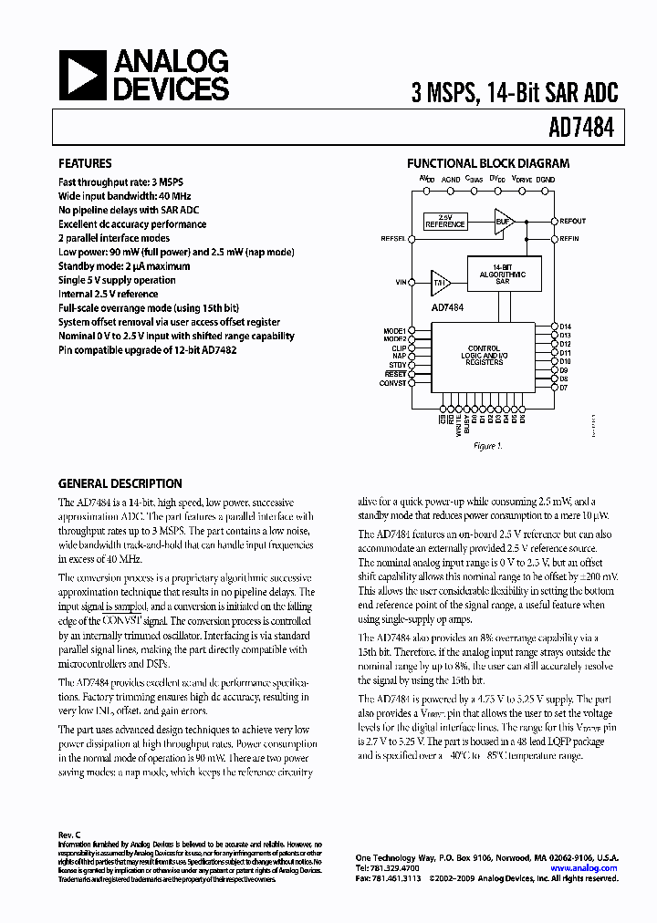 EVAL-AD7484CBZ_7514236.PDF Datasheet