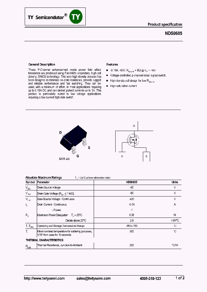 NDS0605_7514849.PDF Datasheet