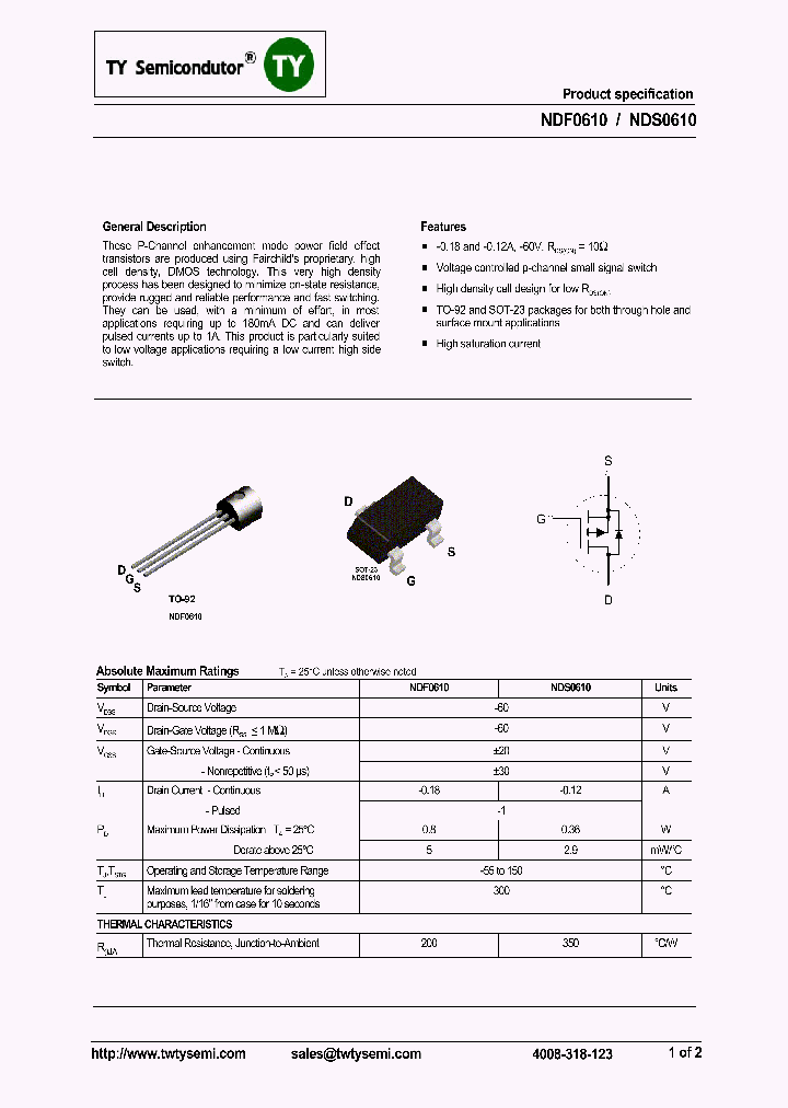 NDS0610_7514850.PDF Datasheet