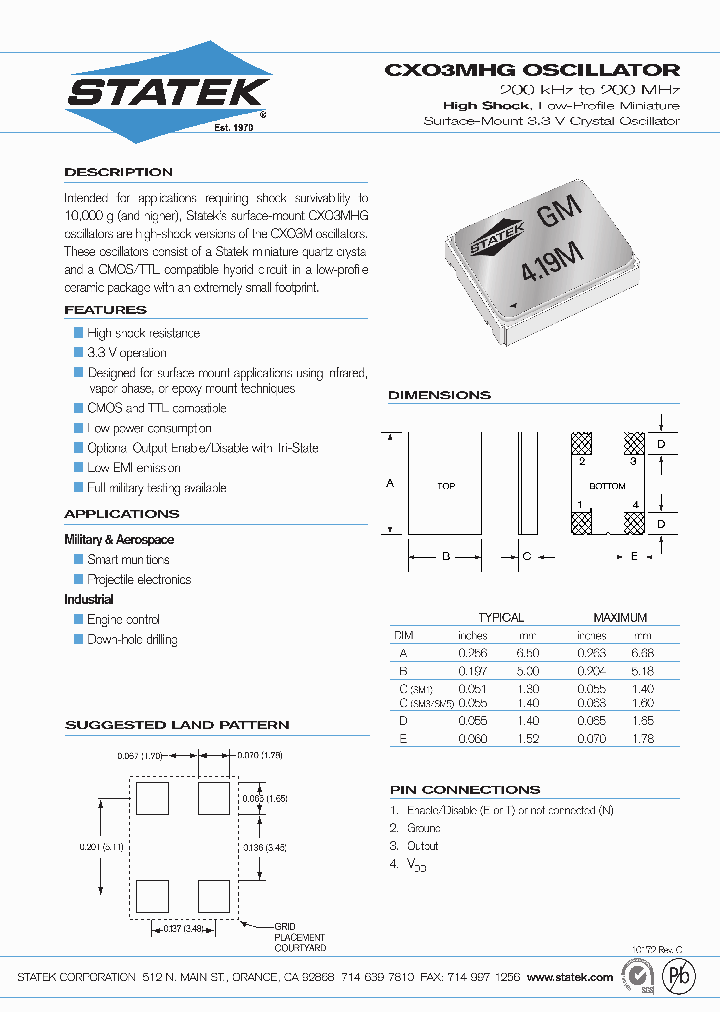 CXO3MHG12_7515181.PDF Datasheet